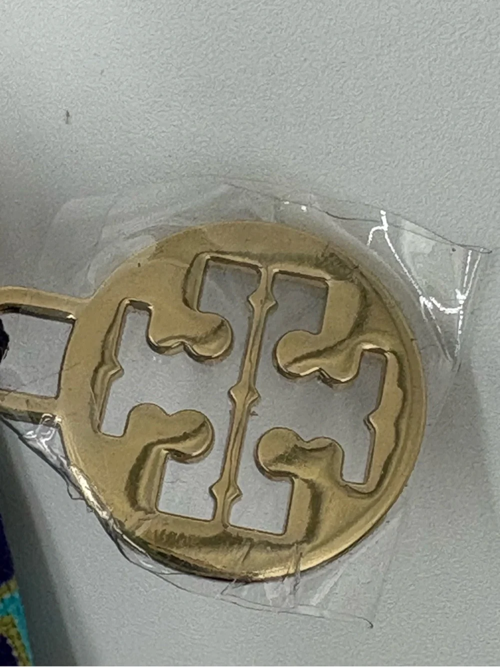 Tory Burch‎ Linen Dust Bag Drawstring Storage Pouch Logo